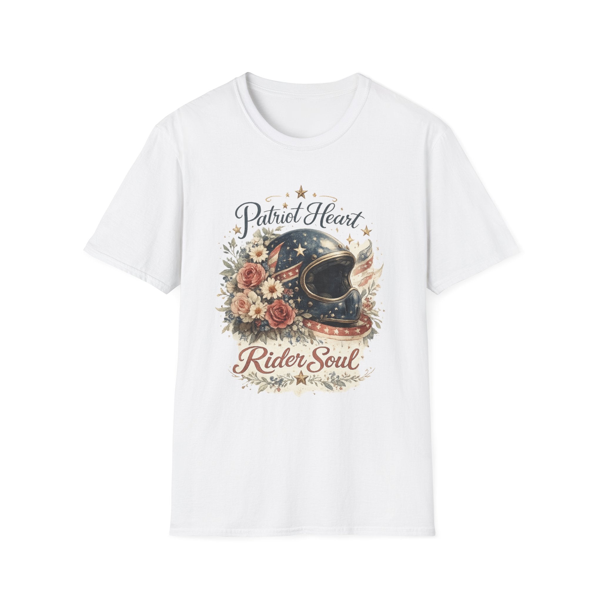 Classic T‑Shirt — Patriot Heart, Rider Soul