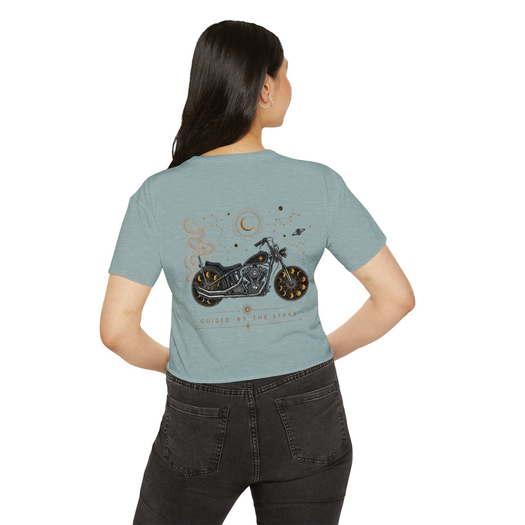 Women's Crop Top — Lead by the Stars
