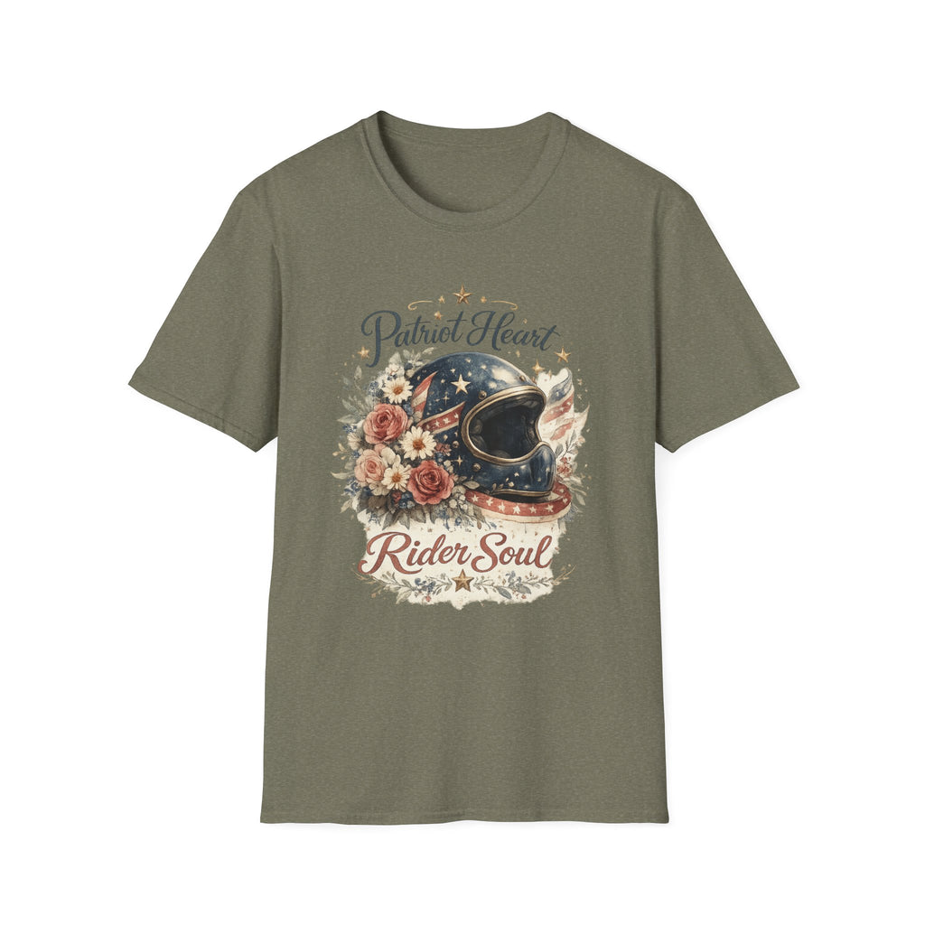 Classic T‑Shirt — Patriot Heart, Rider Soul
