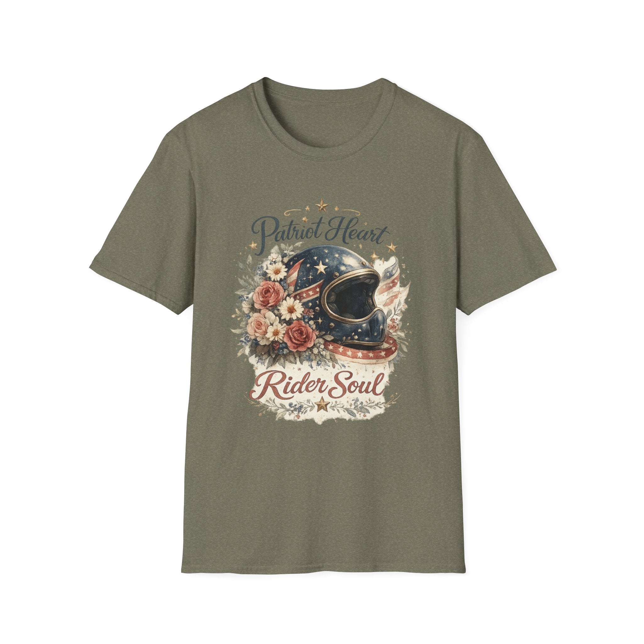 Classic T‑Shirt — Patriot Heart, Rider Soul