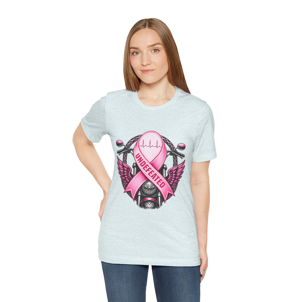 Undefeated Pink Ribbon Tee