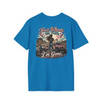 Classic T‑Shirt — Four Wheels or Two, I'm Gone