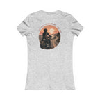 Women's Motorcycle Tee — "Live Free, Chase Dreams" SH Graphic Shirt