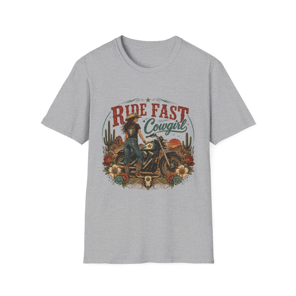 Cowgirl Motorcycle T-Shirt |