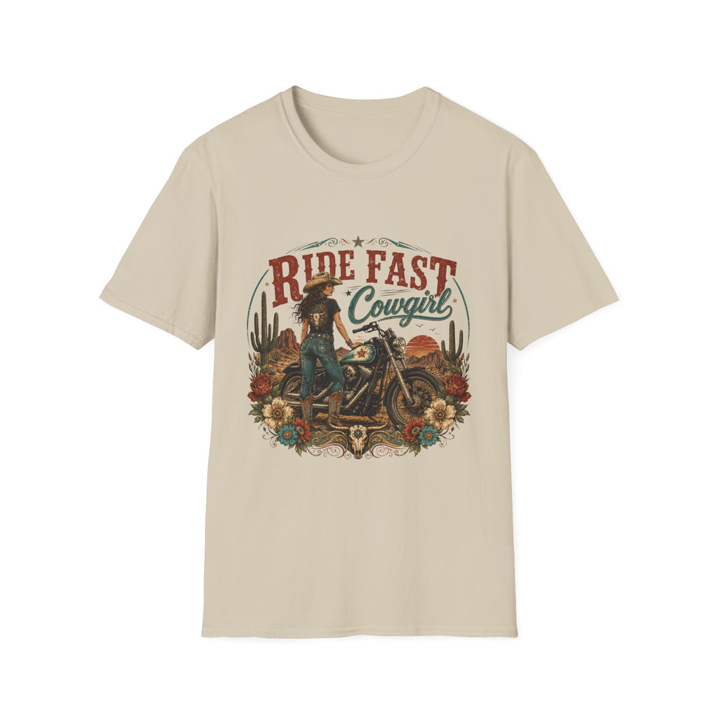 Cowgirl Motorcycle T-Shirt |