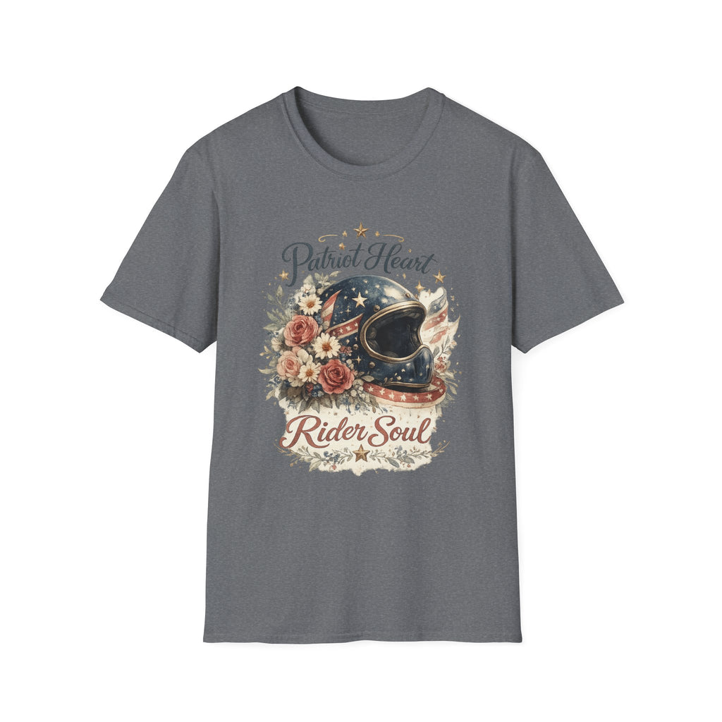 Classic T‑Shirt — Patriot Heart, Rider Soul