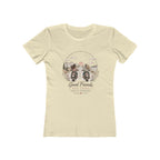 Good Friends Motorcycle Graphic Tee — Women's Boyfriend T-Shirt