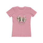 Good Friends Motorcycle Graphic Tee — Women's Boyfriend T-Shirt