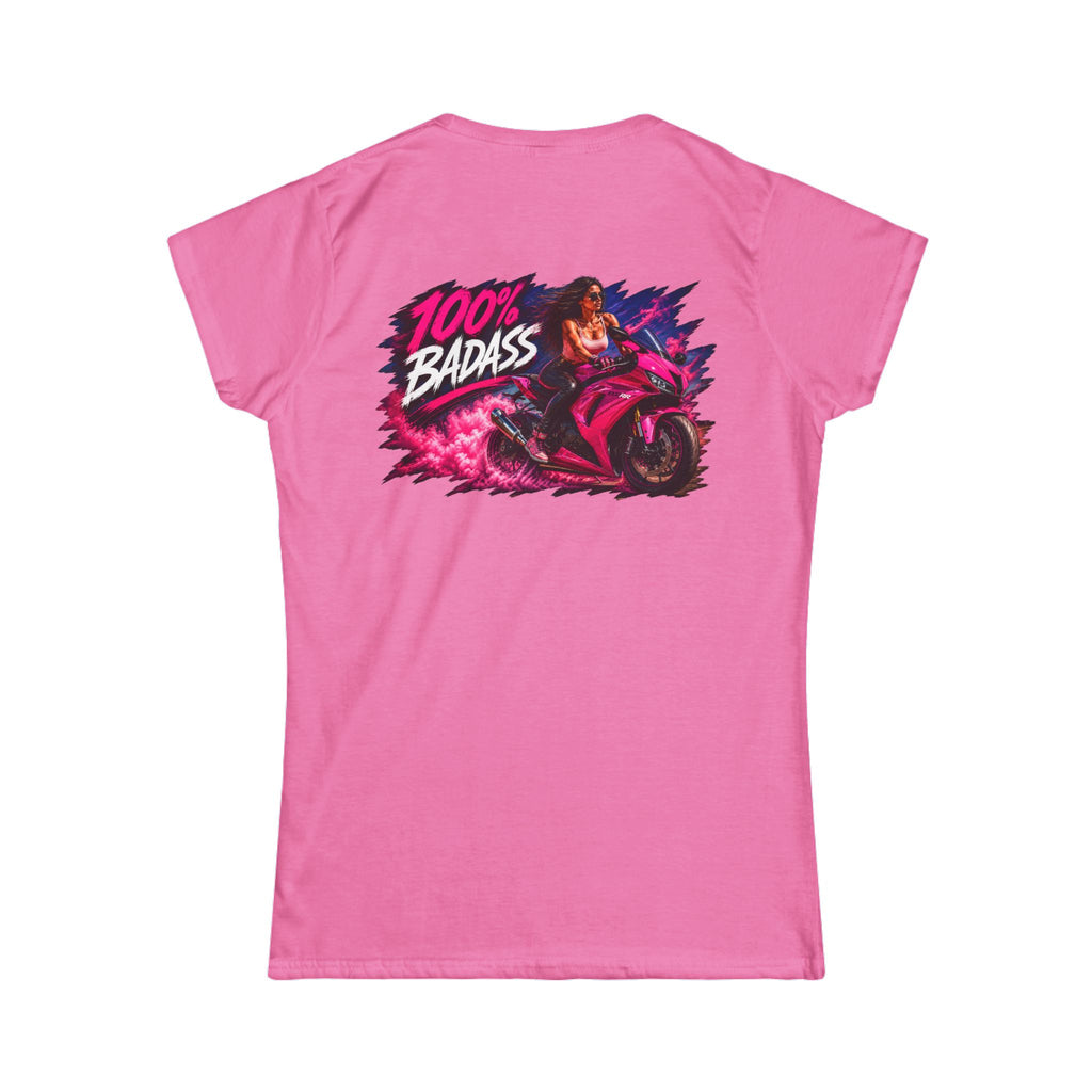Women's Tee — 100% Badass