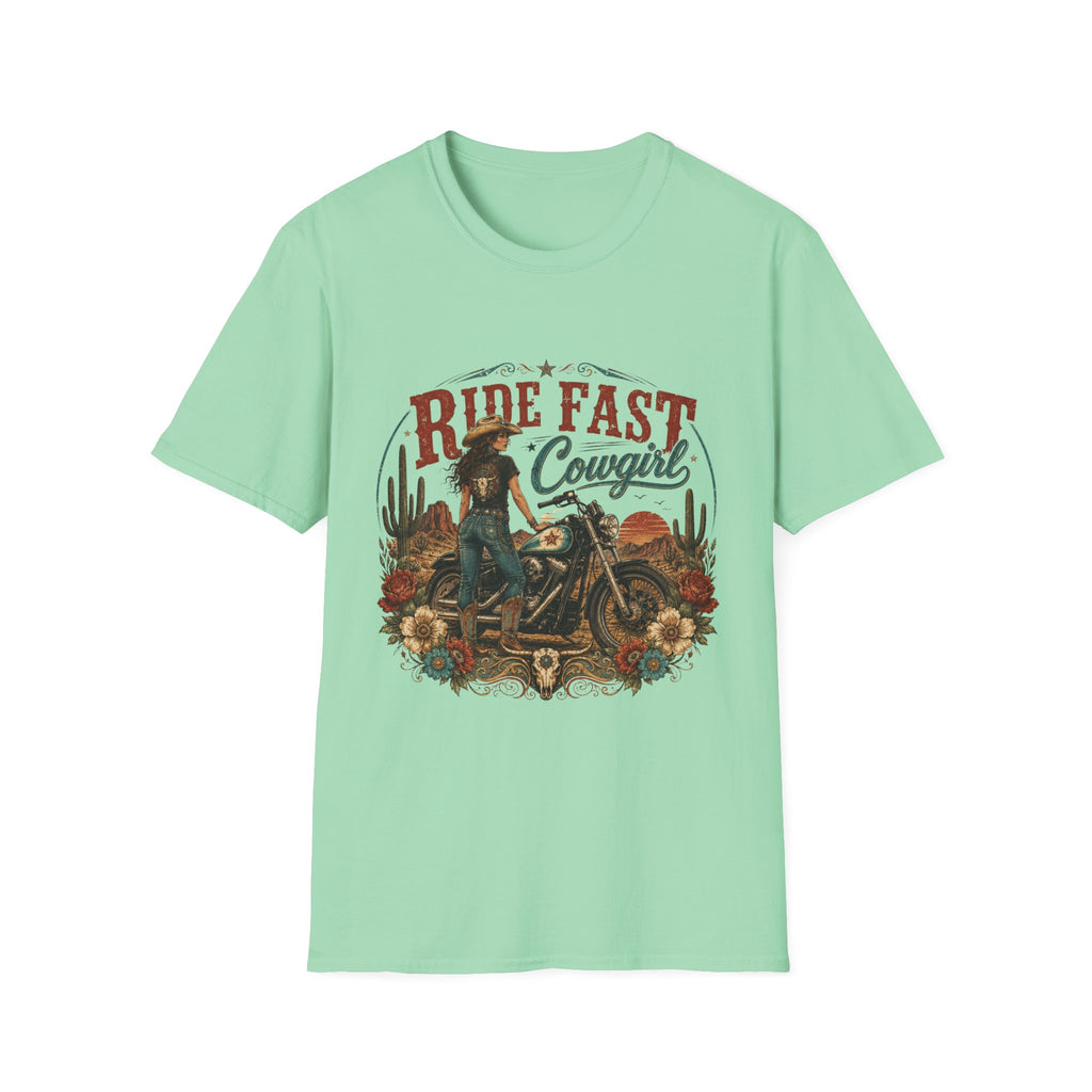 Cowgirl Motorcycle T-Shirt |