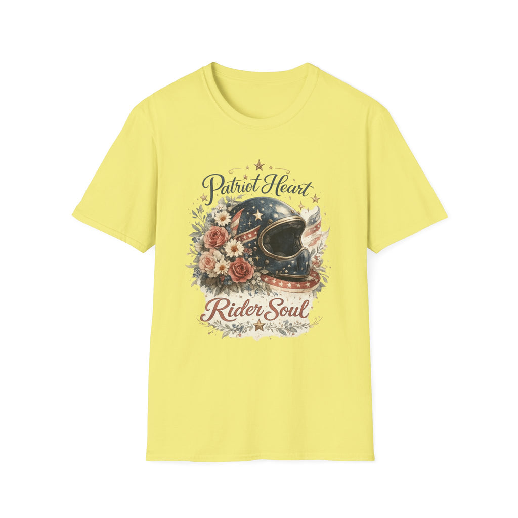 Classic T‑Shirt — Patriot Heart, Rider Soul