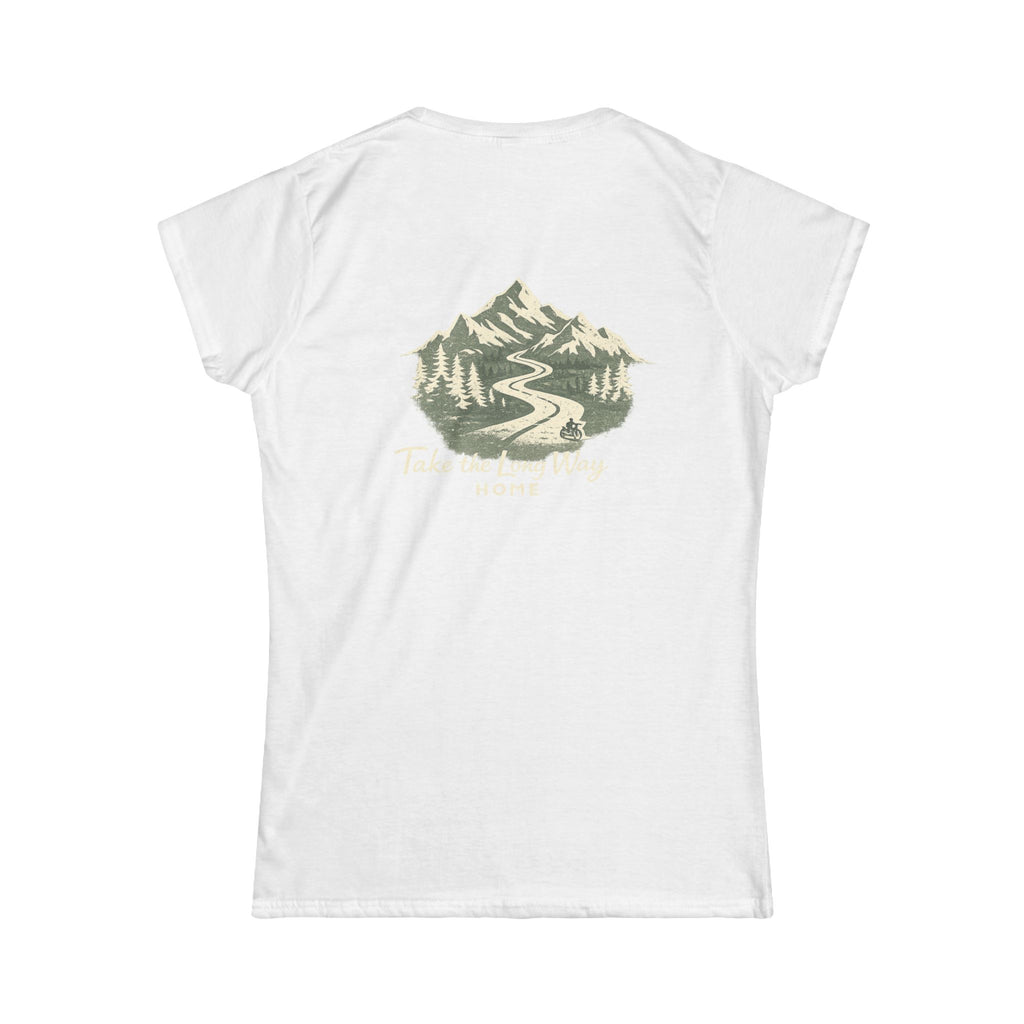 Women's Tee — Scenic Mountain Graphic