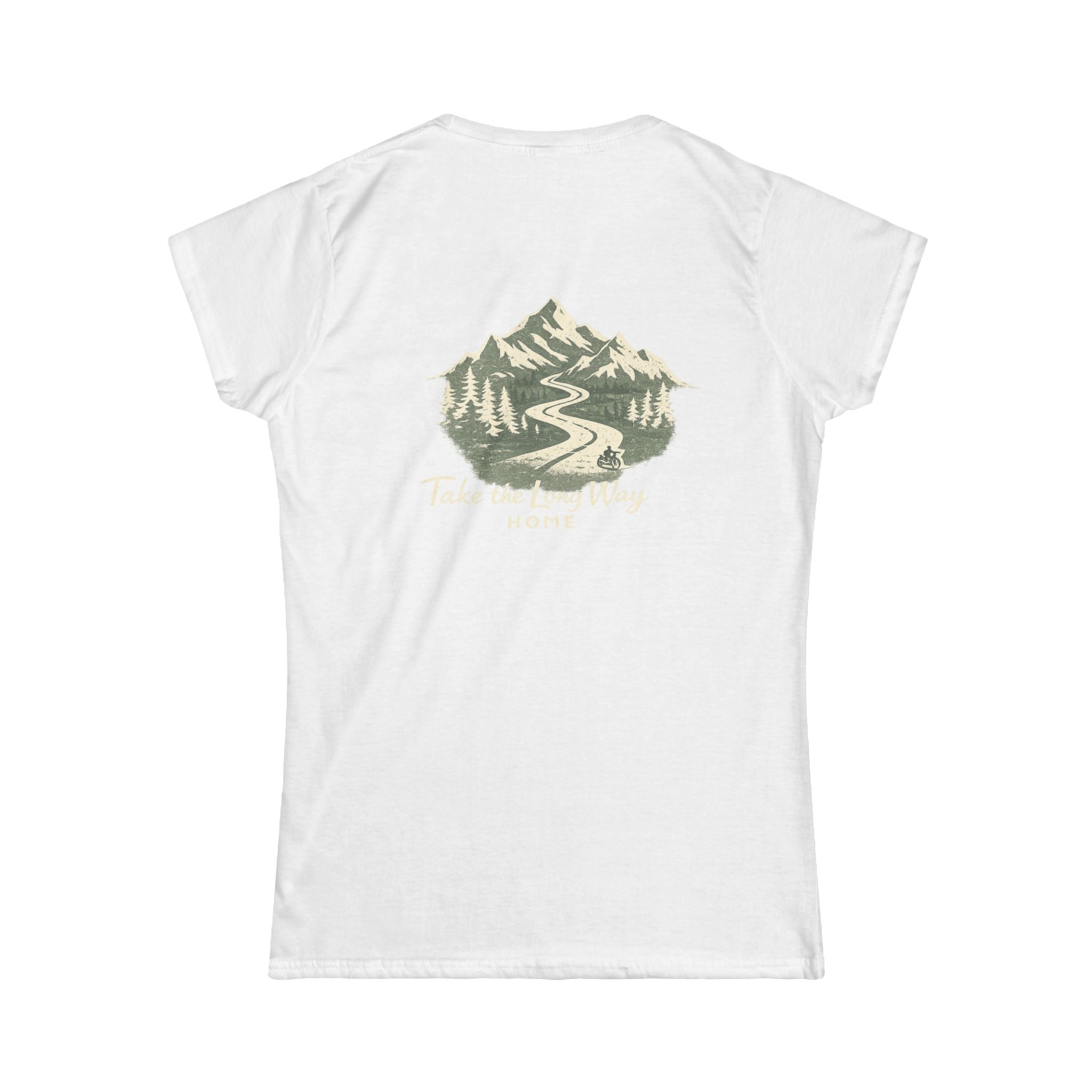 Women's Tee — Scenic Mountain Graphic