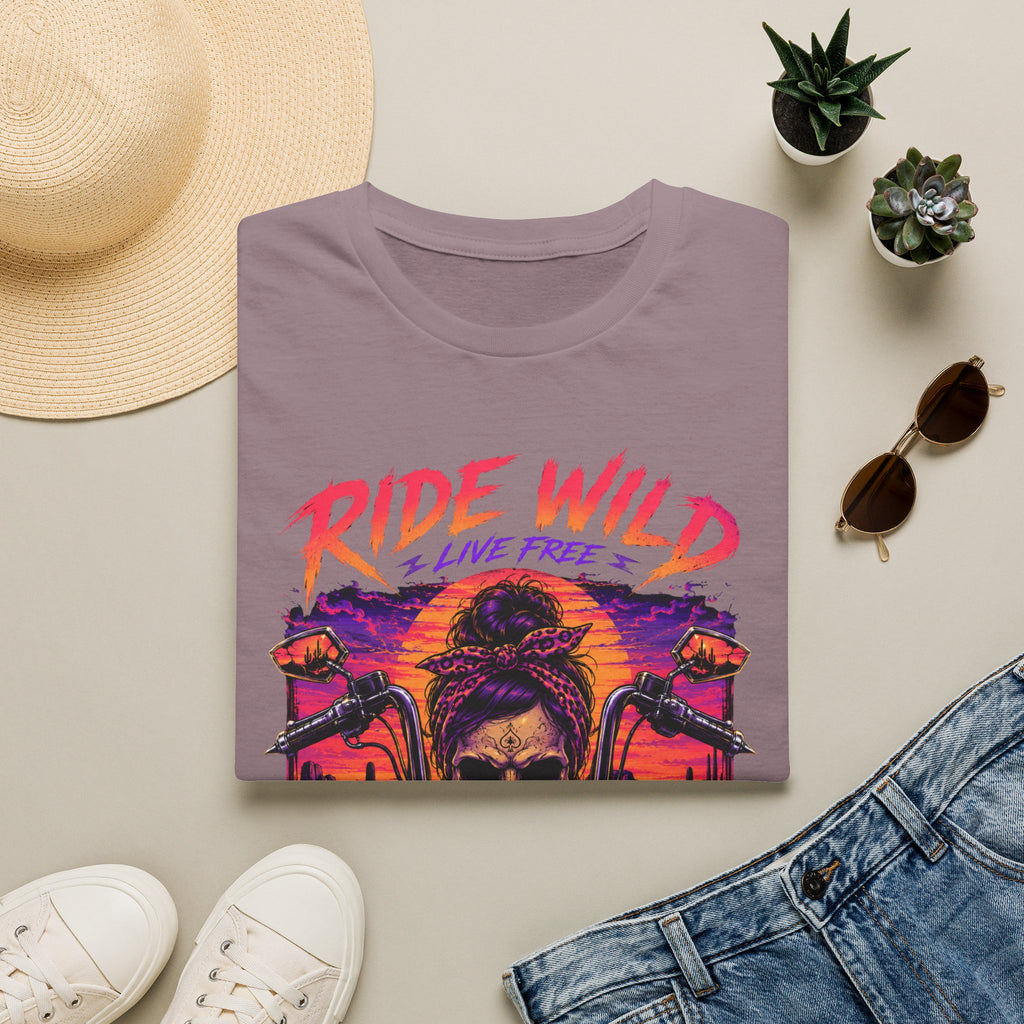 Purple Skull- Ride Wild
