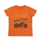 Sunkissed & Wind Blown Motorcycle Tee — Women's Biker T-Shirt