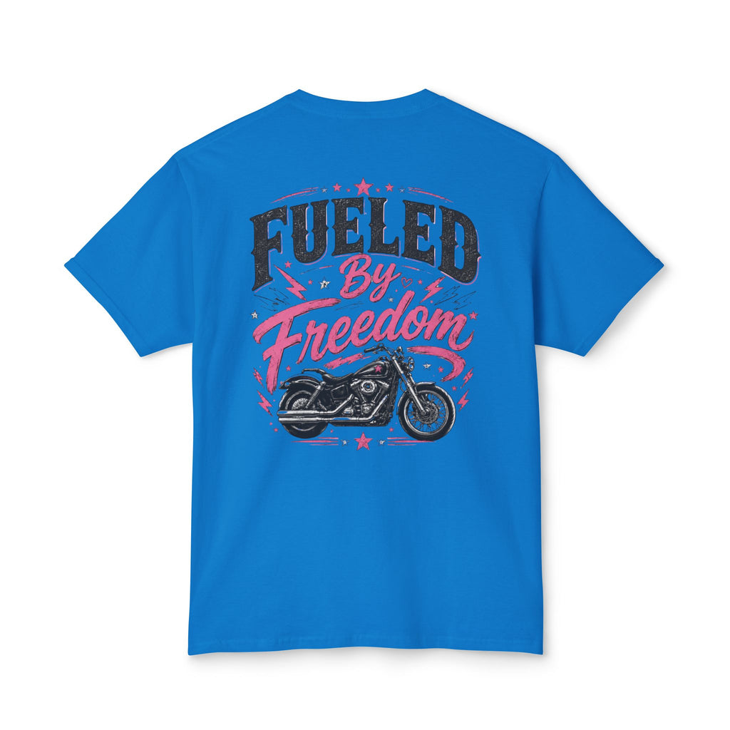 Fueled by Freedom T-Shirt — Motorcycle Adventure Graphic Tee