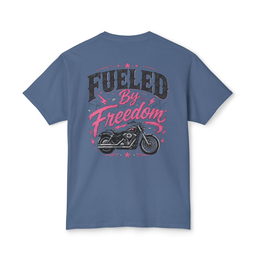 Fueled by Freedom T-Shirt — Motorcycle Adventure Graphic Tee