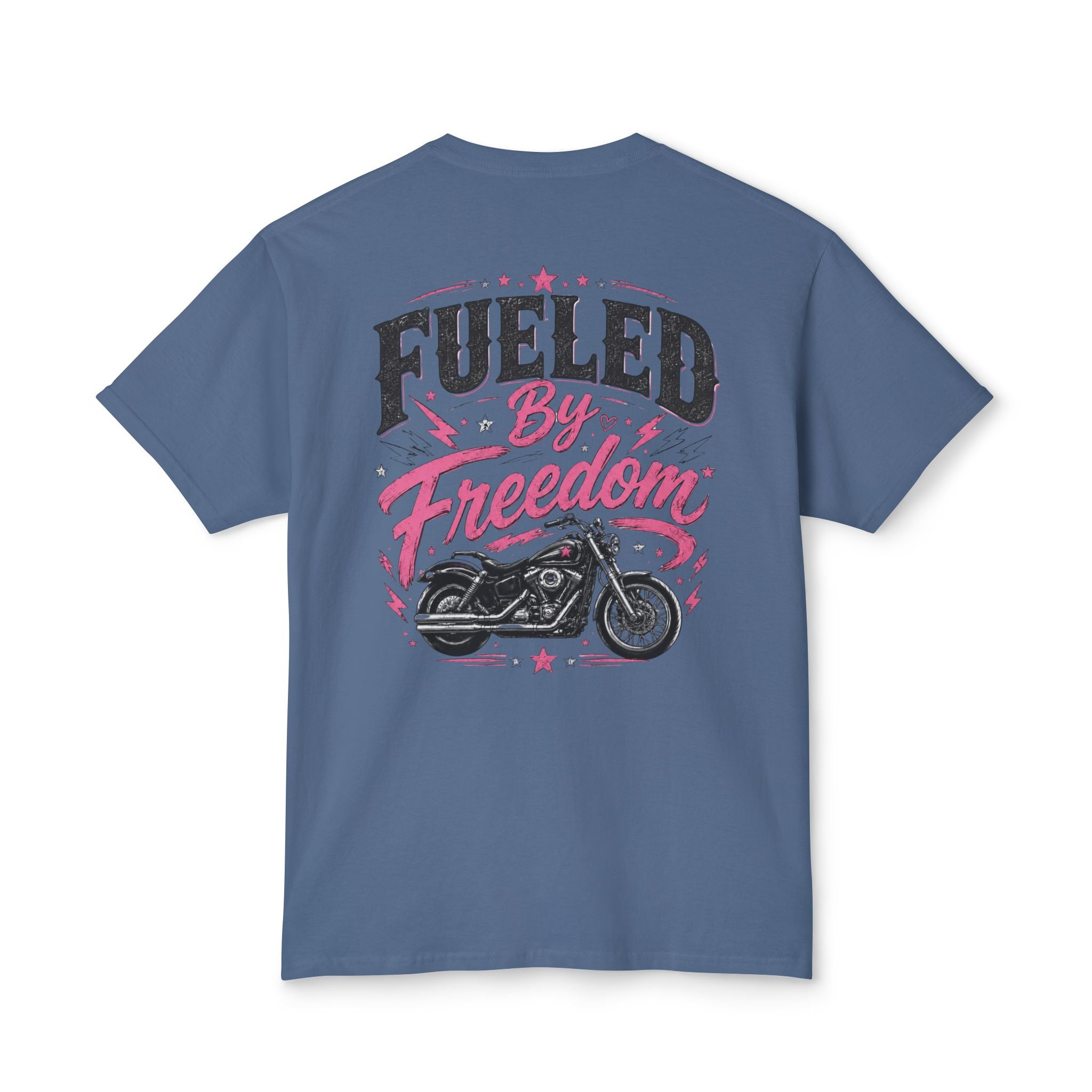 Fueled by Freedom T-Shirt — Motorcycle Adventure Graphic Tee
