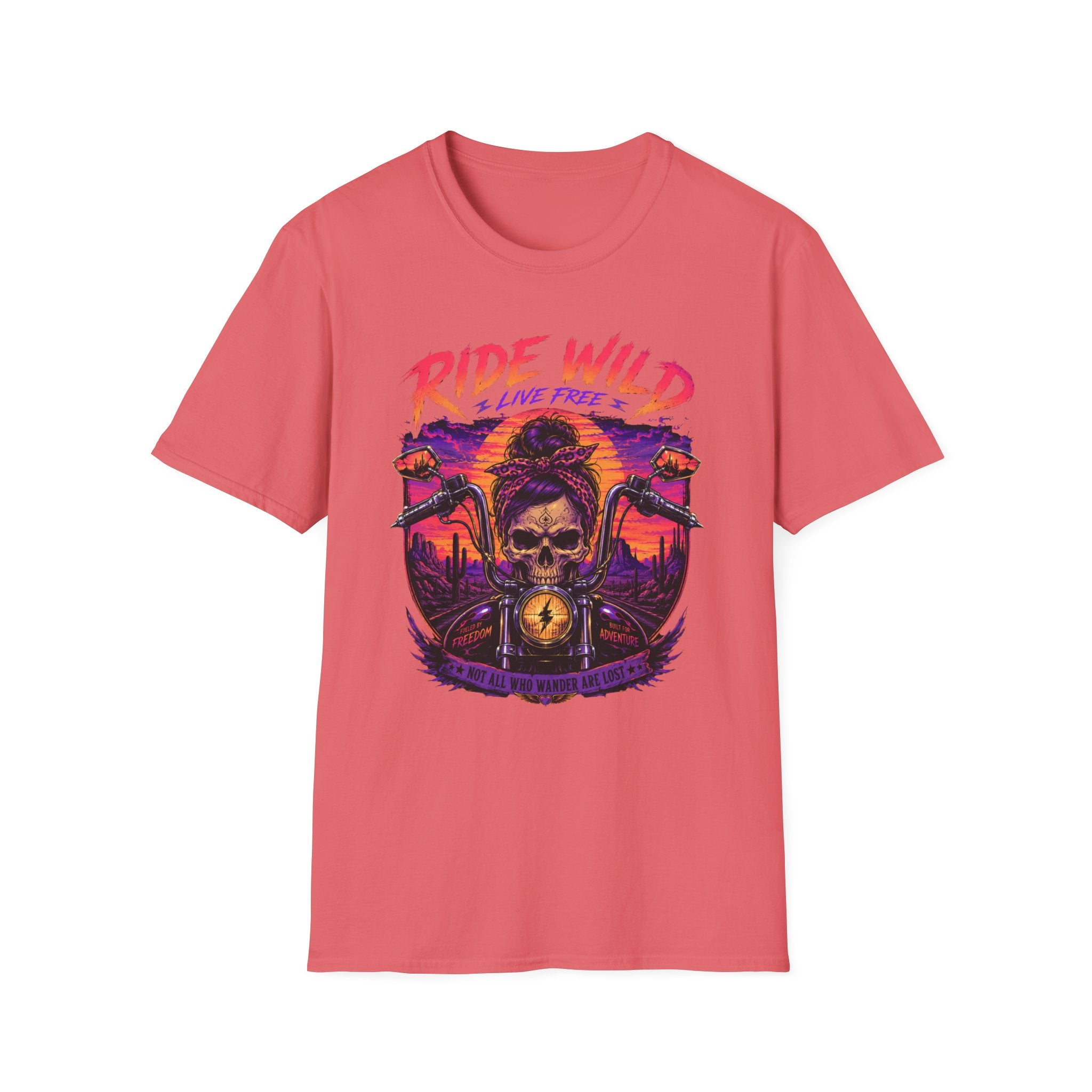 Purple Skull- Ride Wild