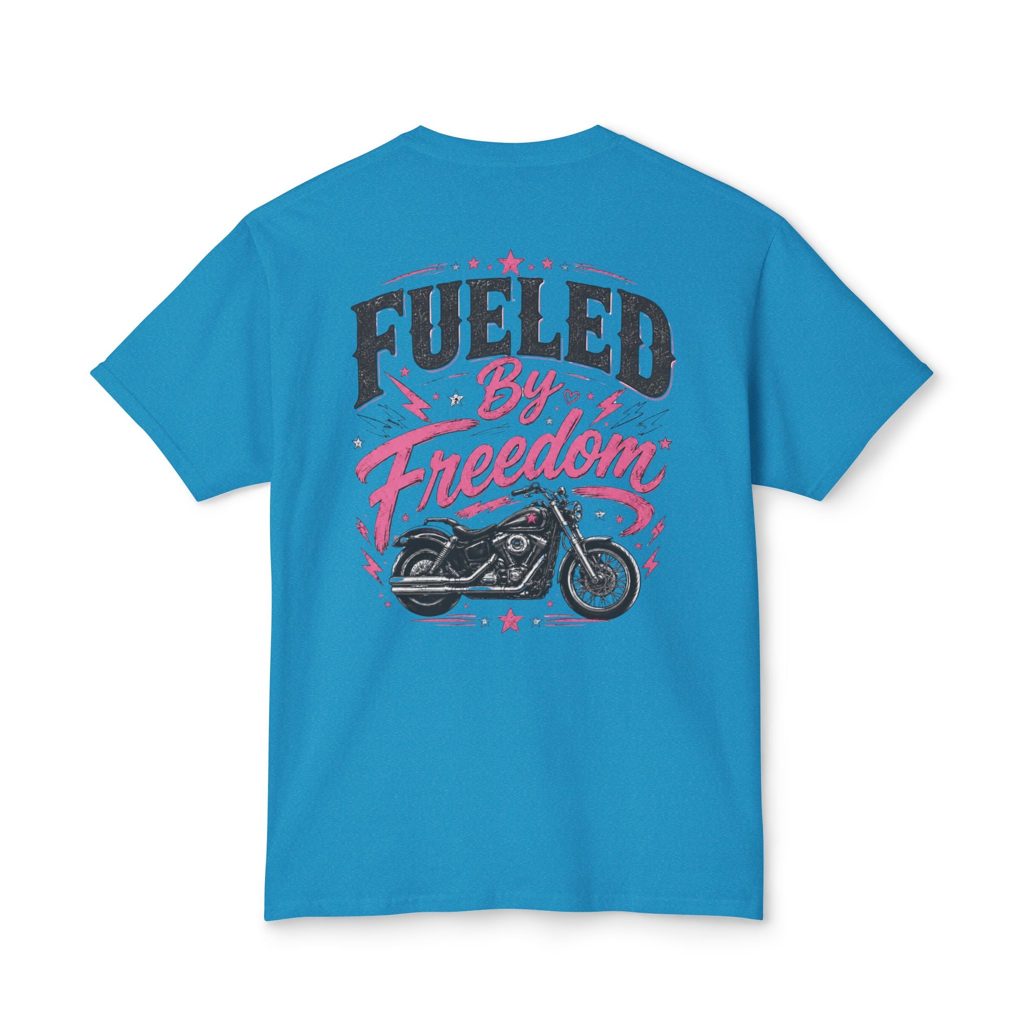 Fueled by Freedom T-Shirt — Motorcycle Adventure Graphic Tee