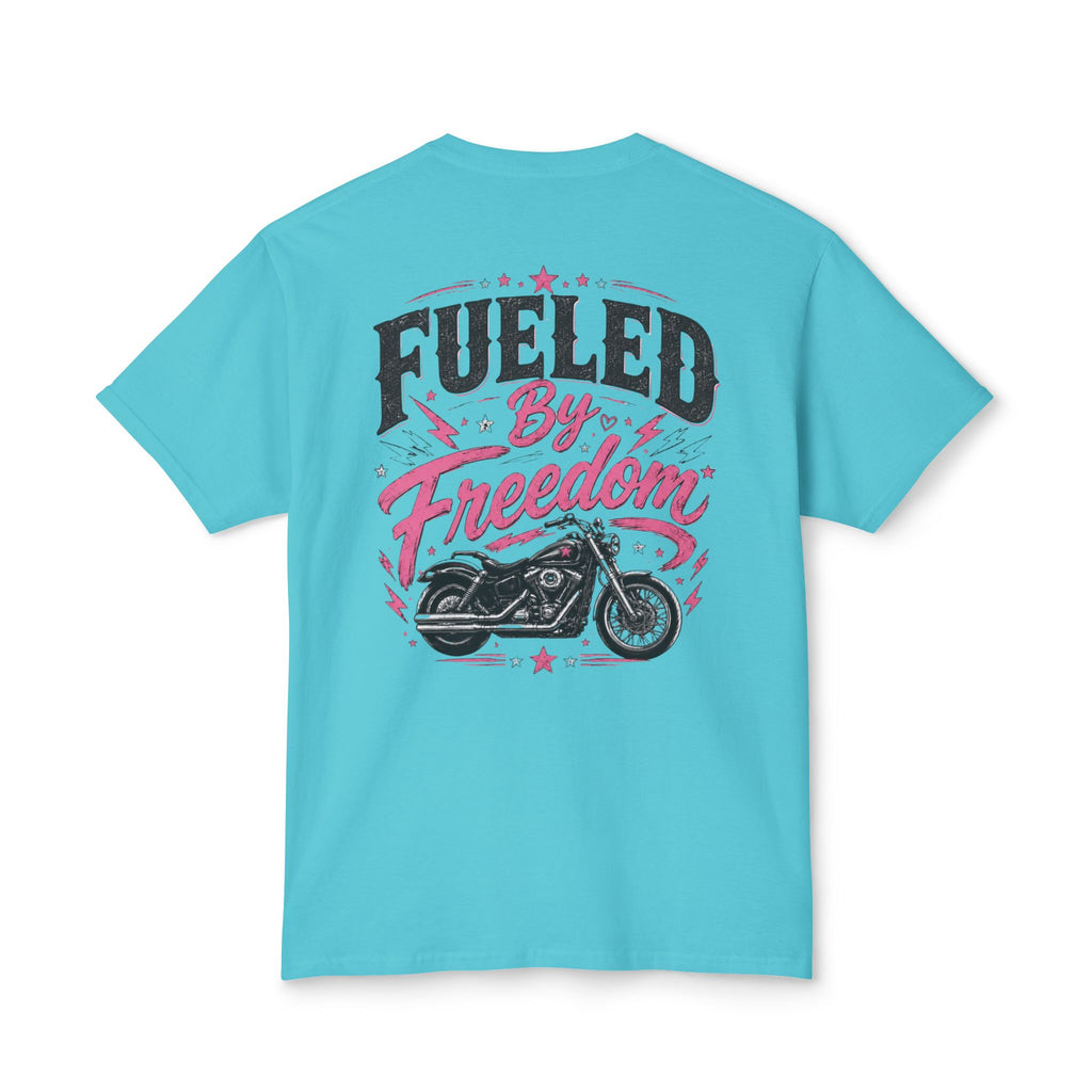 Fueled by Freedom T-Shirt — Motorcycle Adventure Graphic Tee
