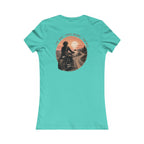 Women's Motorcycle Tee — "Live Free, Chase Dreams" SH Graphic Shirt