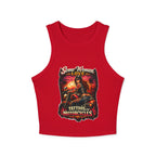 Rib Tank Top — “Some Women Love Tattoos & Motorcycles” Biker Graphic