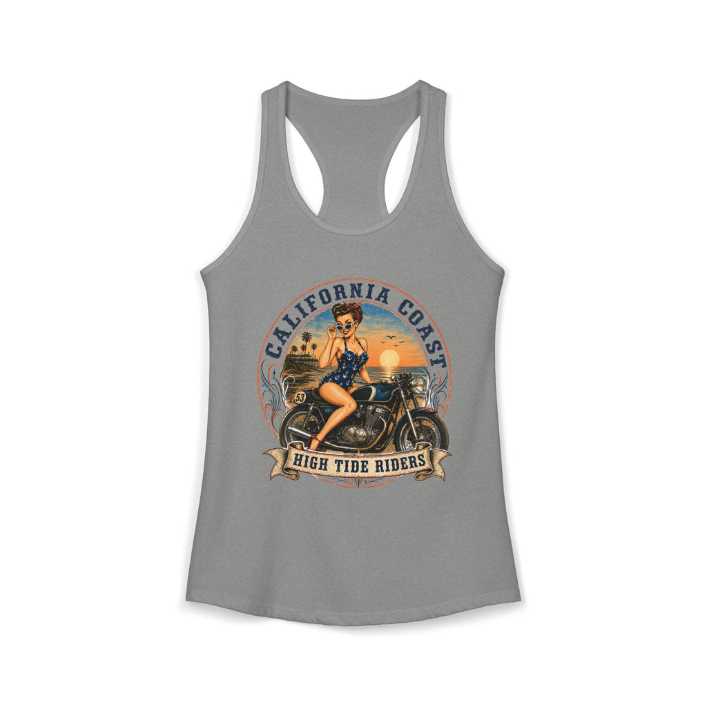 Women's Racerback Tank - California Coast