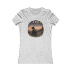 Women's Motorcycle Tee — "Ride Wild, Stay Free" Graphic Shirt