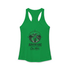 Women's Racerback Tank - Adventure Looks Good on Her