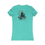 Women's Motorcycle Tee — "Soul Fueled" Graphic Shirt
