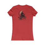 Women's Motorcycle Tee — "Soul Fueled" Graphic Shirt