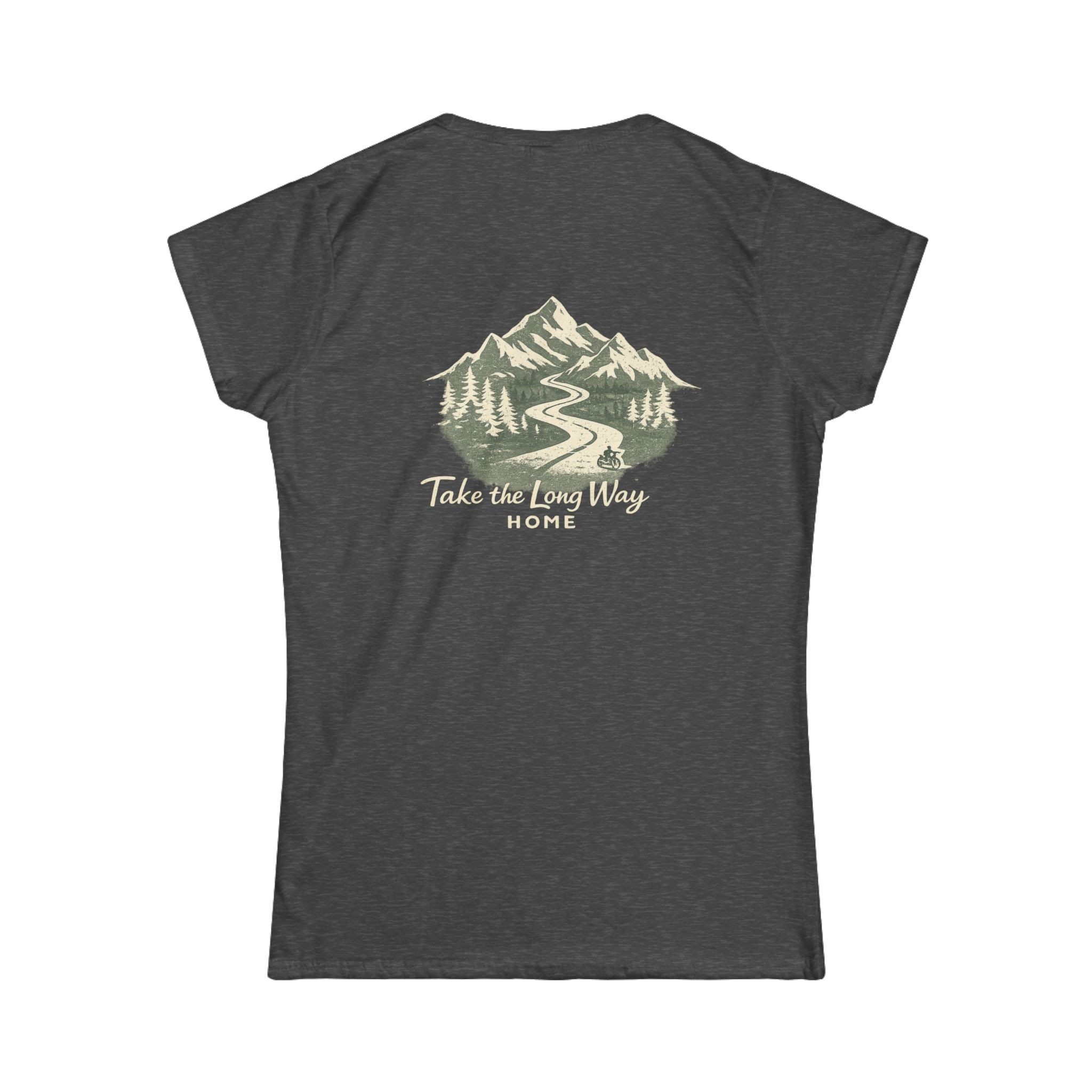 Women's Tee — Scenic Mountain Graphic