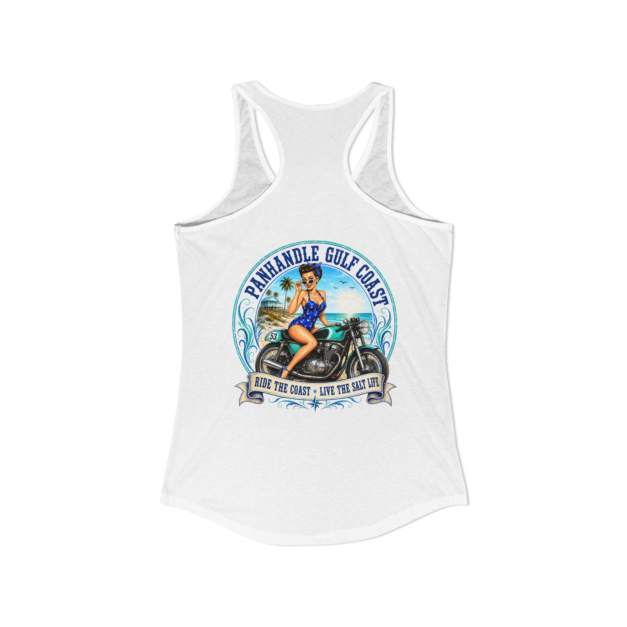 Women's Racerback Tank - Panhandle Gulf Coast