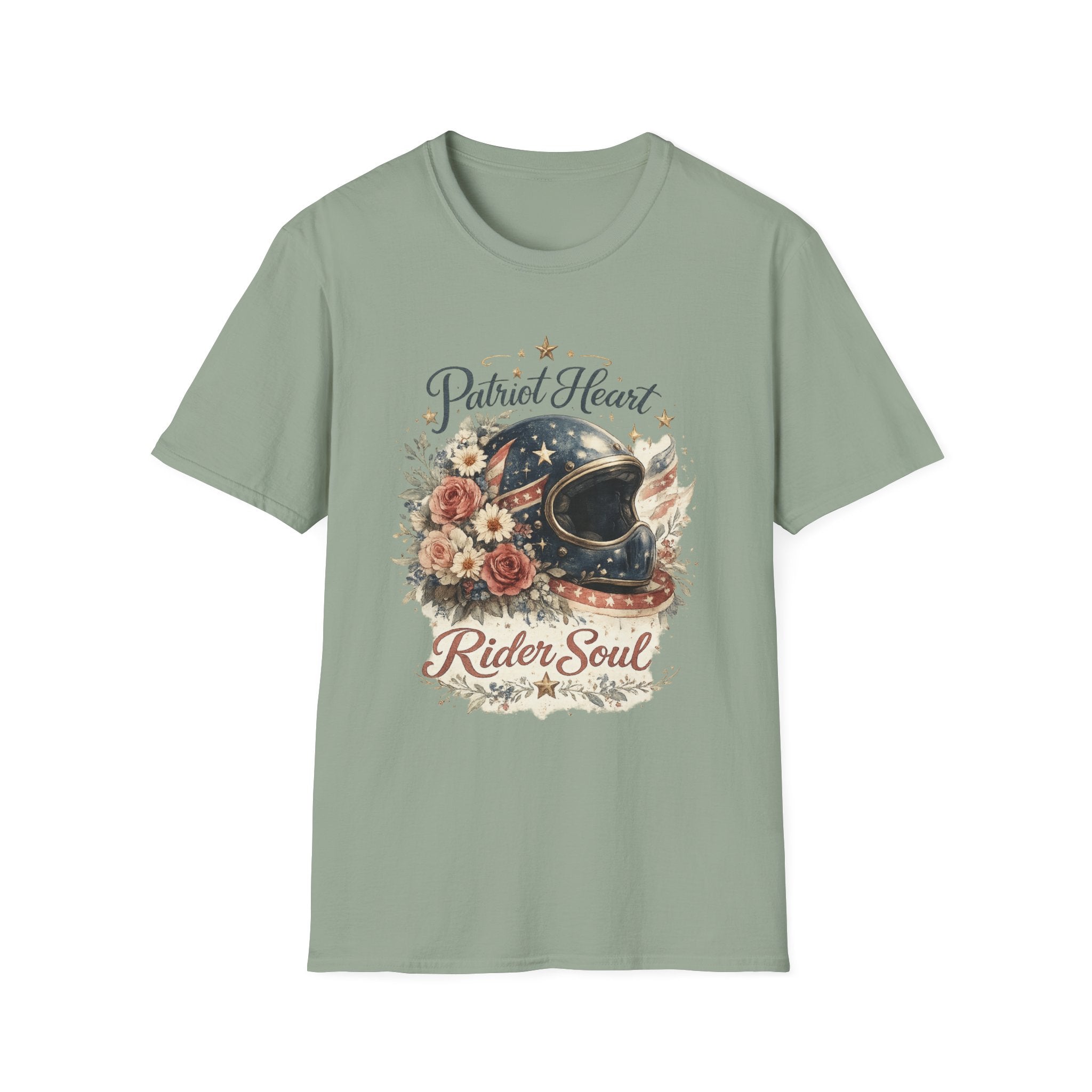 Classic T‑Shirt — Patriot Heart, Rider Soul