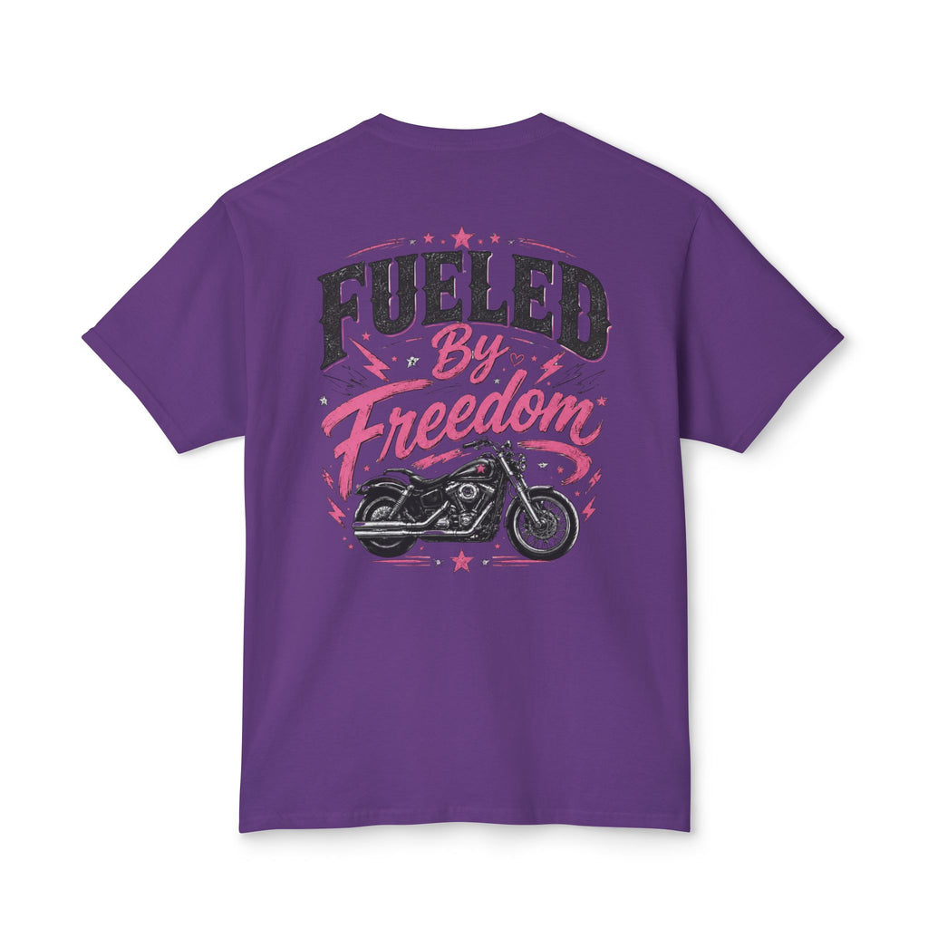 Fueled by Freedom T-Shirt — Motorcycle Adventure Graphic Tee