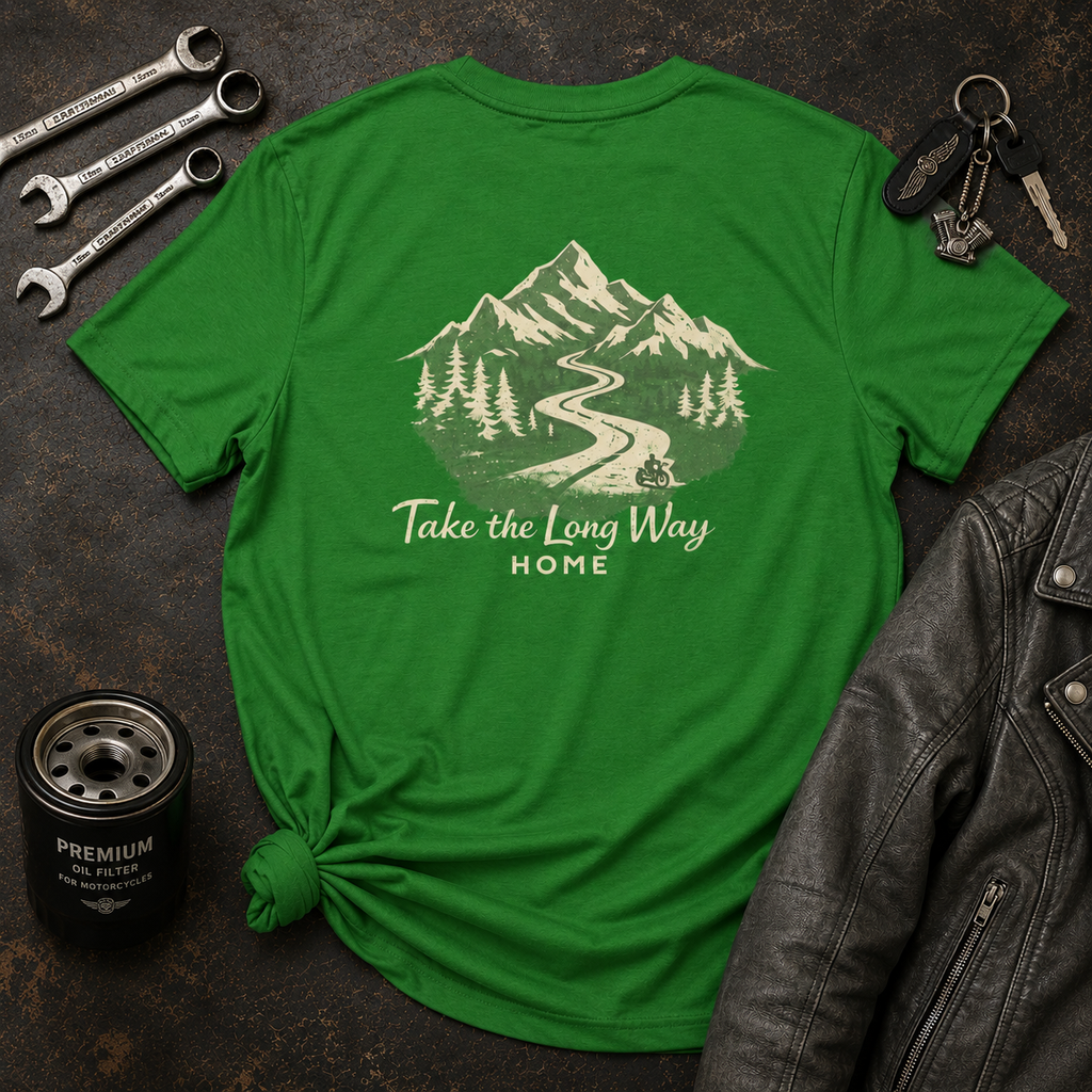 Women's Tee — Scenic Mountain Graphic