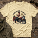 Dirty Hands, Clean Bike — Women's Boyfriend T-Shirt