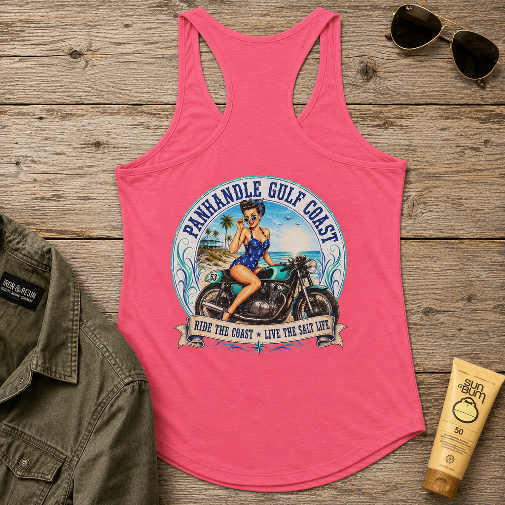Women's Racerback Tank - Panhandle Gulf Coast