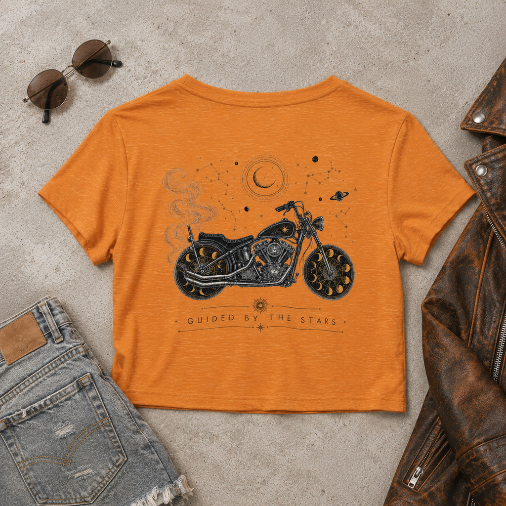 Women's Crop Top — Lead by the Stars