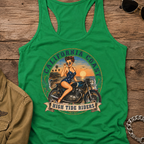 Women's Racerback Tank - California Coast