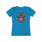 Dead and Gone to Ride- Motorcycle Graphic Tee — Women's Boyfriend T-Shirt