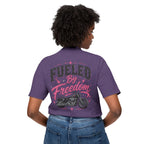 Fueled by Freedom T-Shirt — Motorcycle Adventure Graphic Tee