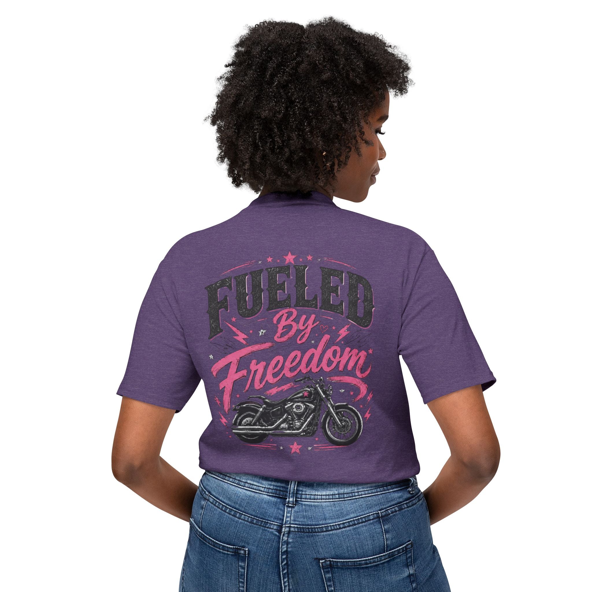 Fueled by Freedom T-Shirt — Motorcycle Adventure Graphic Tee