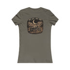 Women's Motorcycle Tee — "Not Lost, Just Free" Graphic Shirt