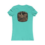 Women's Motorcycle Tee — "Not Lost, Just Free" Graphic Shirt