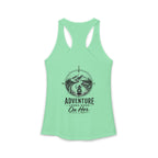 Women's Racerback Tank - Adventure Looks Good on Her
