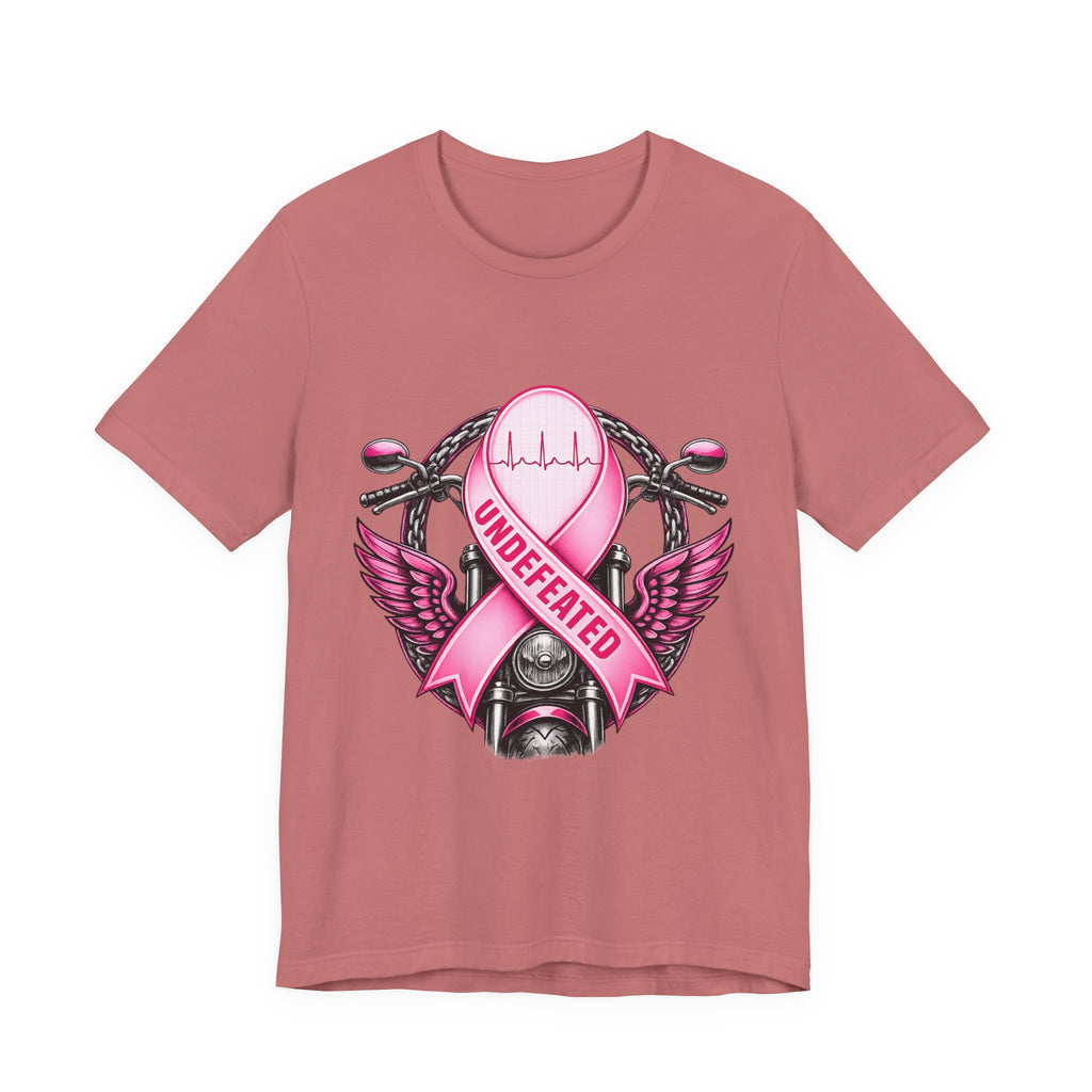 Undefeated Pink Ribbon Tee