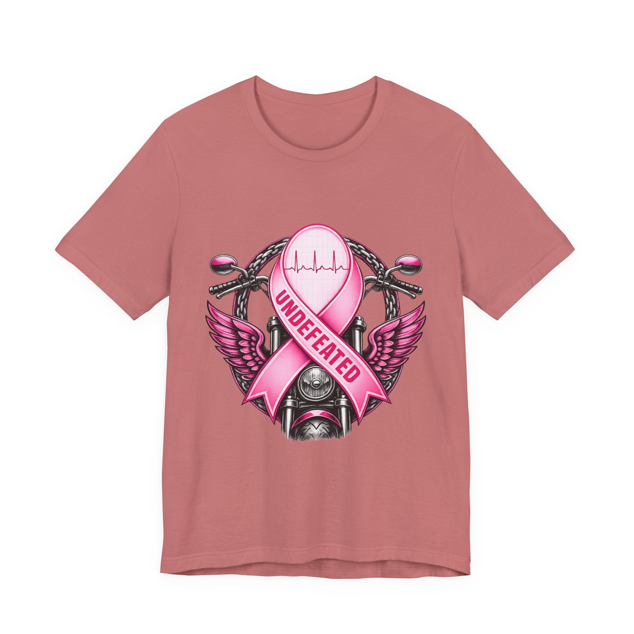 Undefeated Pink Ribbon Tee