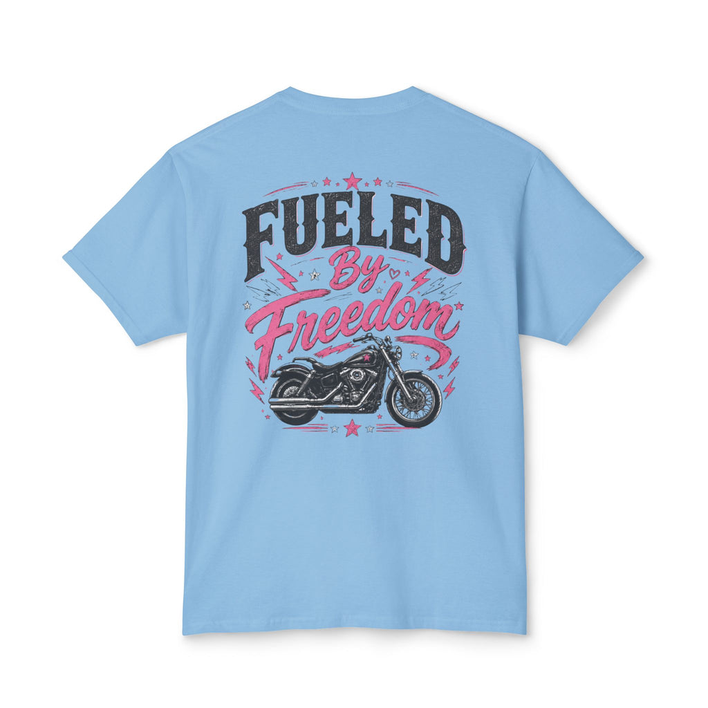 Fueled by Freedom T-Shirt — Motorcycle Adventure Graphic Tee